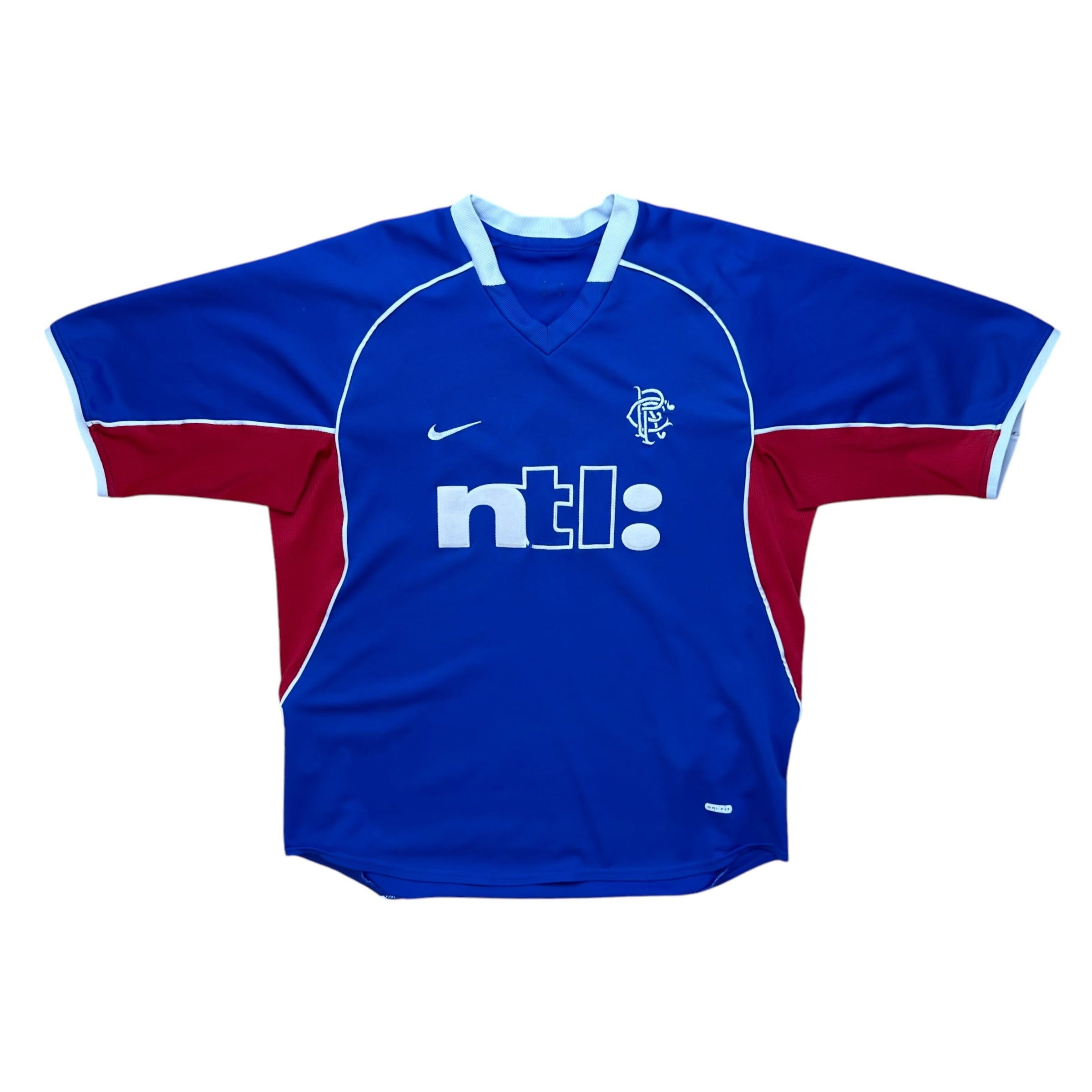 Rangers 2001-02 Home Shirt (M)